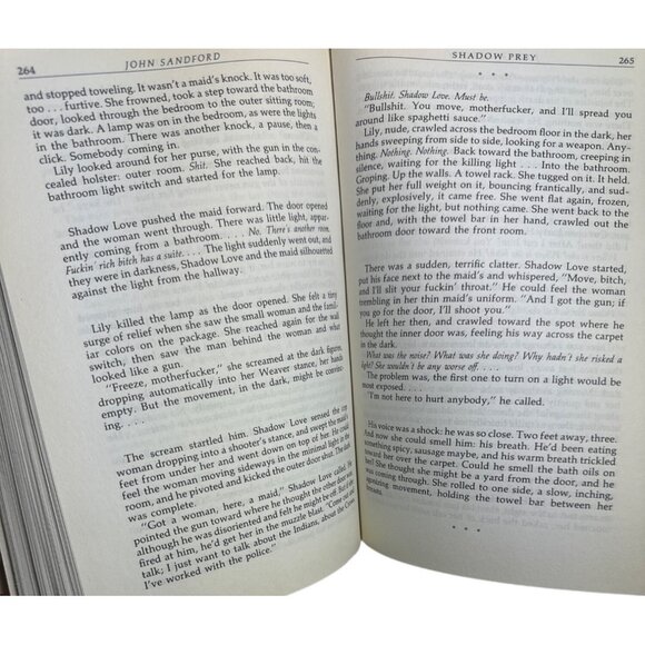 Shadow Prey John Sanford 1st Edition and Printing DJ 1990 G P Putnams Sons NY - Picture 11 of 13